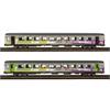 Piko H0 SNCF Reisezugwagen-Set Corail, Intercités Rémi, Ep. VI, 2-tlg.