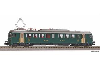 Piko N SBB Elektrotriebwagen RBe 4/4 1406, grün mit alter Schrift, Ep. IV