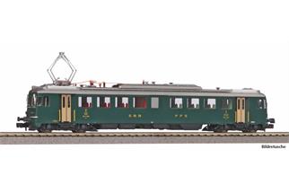Piko N (Sound) SBB Elektrotriebwagen RBe 4/4 1406, grün mit alter Schrift, Ep. IV