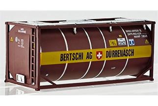 Pirata H0 20'-Tankcontainer Bertschi AG, braun