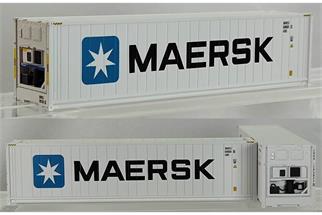 Pirata H0 40'-HC-Kühlcontainer Maersk (Inhalt: 2 Stk.)
