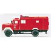 Preiser H0 Magirus F Mercur 125 A Schlauchwagen 2000 Katastrophenschutz