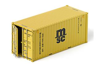 PT Trains H0 20'-Container msc