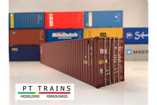 PT Trains H0 40'-Container TEX