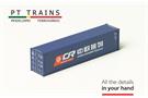 PT Trains H0 40'-HC-Container CR Express