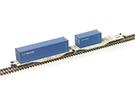 PT Trains H0 AAE Doppel-Containertragwagen Sggmrss, Honeytak