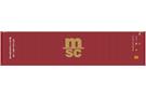 PT Trains H0 Container 40', msc