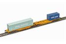 PT Trains H0 Continental Rail Doppel-Containertragwagen Sggmrss, China Shipping/CMA CGM