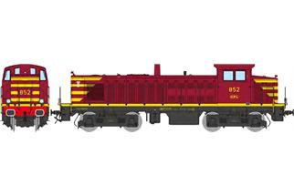 REE H0 (AC Sound) CFL Diesellok 852, rot, Ep. IV