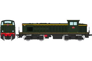 REE H0 (AC Sound) SNCF Diesellok 040.DE.528, grün, Ep. III