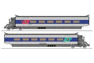 REE H0 (DC) SNCF Ergänzungsset 2 TGV PSE N° 91, Rénov 1, Ep. V-VI, 2-tlg.