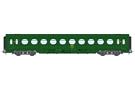 REE H0 (DC) SNCF Personenwagen Saucisson B10, 2. Klasse, Ep. IV