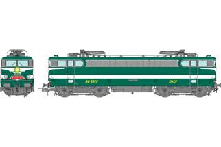 REE H0 (DC Sound) SNCF Elektrolok BB 9317, grün - Mistral, Ep. III-IV