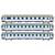 REE H0 SNCF Liegewagen-Set Corail VU A9c9x/B10c10x/B10c10x, Ep. V-VI, 3-tlg.