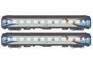 REE H0 SNCF Liegewagen-Set UIC-Y B9c9x/B9c9x, Croisiere, Ep. V-VI, 2-tlg.