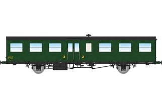 REE H0 SNCF Reisezugwagen SO B6t, grün, Ep. IIIb
