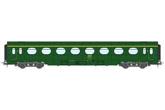 REE Modèles H0 (DC) SNCF Personenwagen Saucisson A8, 1. Klasse, Ep. IV