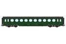REE Modèles H0 (DC) SNCF Personenwagen Saucisson B10, 2. Klasse, Ep. IIIb