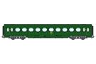REE Modèles H0 (DC) SNCF Personenwagen Saucisson B10, 2. Klasse, Ep. IV