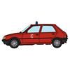 REE Modèles H0 Peugeot 205, Pompier