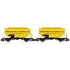 REE N SNCF Getreidesilowagen-Set, Grands Moulins de Coutras, Ep. III, 2-tlg.