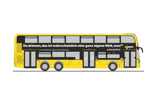 Rietze H0 Alexander Dennis Enviro500, BVG - Schaubühne