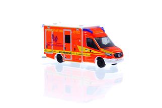 Rietze H0 GSF RTW '18, Feuerwehr Bad Oeynhausen