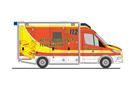 Rietze H0 GSF RTW '18, Rettungsdienst Feuerwehr Dormagen