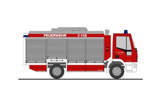 Rietze H0 Iveco Alufire 3 RW, Feuerwehr- und Katastrophenschutzakademie