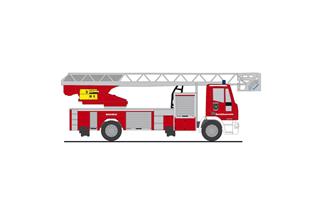 Rietze H0 Magirus DLK, Feuerwehr Schwerin