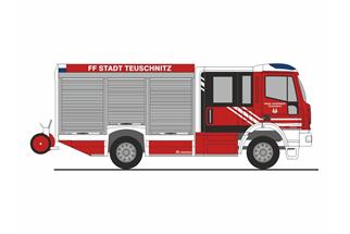 Rietze H0 Magirus HLF Team Cab, Feuerwehr Teuschnitz