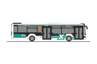 Rietze H0 MAN Lion's City 12 '18, RMV Expressbus