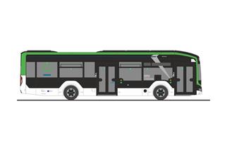 Rietze H0 MAN Lion's City 12 E, Stadtwerke Gütersloh