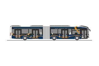 Rietze H0 MAN Lion's City 18 E, Aktiv Bus Flensburg