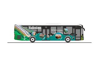 Rietze H0 MAN Lion's Intercity LE, VVR - Hafenbus Sassnitz
