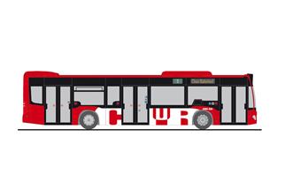 Rietze H0 MB Citaro 2015 Chur Bus (CH)