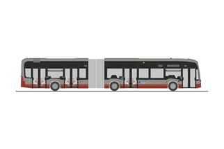 Rietze H0 MB eCitaro G, STIB