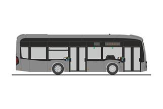 Rietze H0 MB eCitaro K, Vorführdesign