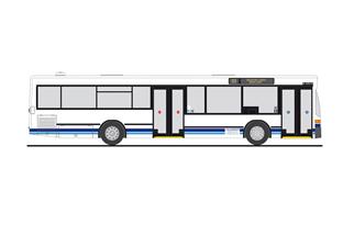 Rietze H0 MB O 405 N2 Wallmeroth Busreisen Willroth