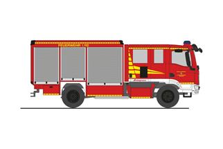 Rietze H0 Schlingmann Varus MAN HLF, Feuerwehr Garbsen