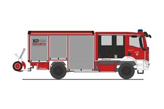 Rietze H0 Schlingmann Varus MAN HLF, Feuerwehr Havixbeck