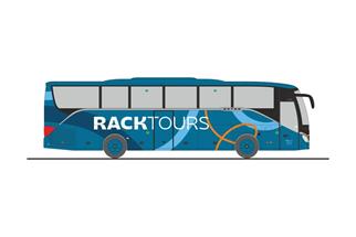 Rietze H0 Setra S 515 HD, Rack Tours - Erlensee