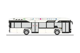 Rietze H0 Solaris Urbino 12 '19 Hydrogen, RVK Köln