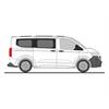 Rietze H0 VW e-Transporter KR T7, clear white