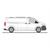 Rietze H0 VW e-Transporter LR T7, clear white