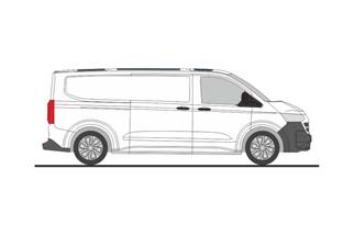 Rietze H0 VW e-Transporter LR T7, clear white