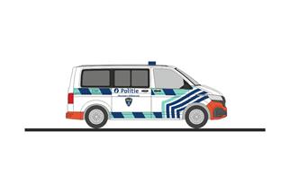 Rietze H0 VW T6.1, Politie Mechelen