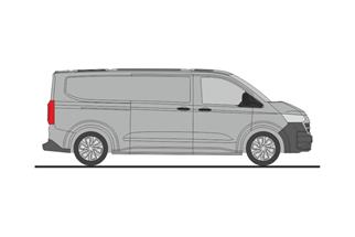 Rietze H0 VW Transporter LR T7, light grey metallic