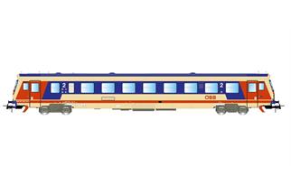 Rivarossi H0 (AC Sound) ÖBB Dieseltriebwagen Rh 5047 001-2, beige/blau, Wortmarke, Ep. VI