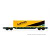 Rivarossi H0 CEMAT Containertragwagen Sgnss, 45'-Container GARTNER